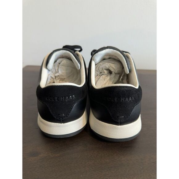 Cole Haan GrandPro Rally Men's 9 Black Shoes Sneakers Leather Tennis Lightweight - Picture 4 of 6